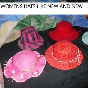 womens hats and caps sold separatelynor as a bundle